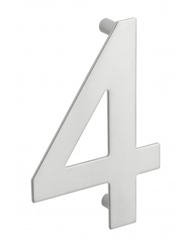 Ταμπελάκι αριθμός 4 100 χιλ. inox βιδωτό THIRARD THIRARD - 1