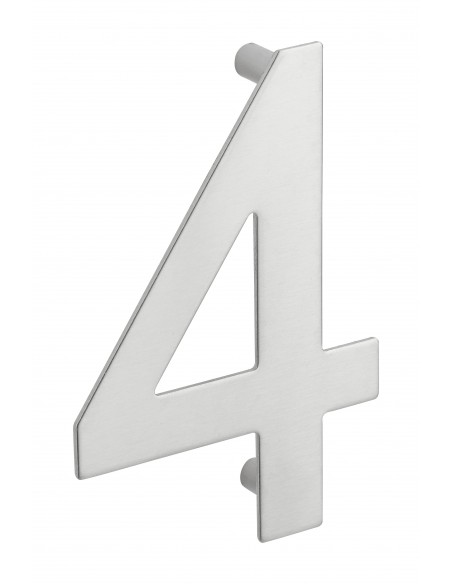 Ταμπελάκι αριθμός 4 100 χιλ. inox βιδωτό THIRARD THIRARD - 1