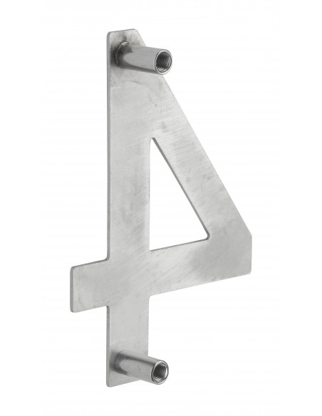 Ταμπελάκι αριθμός 4 100 χιλ. inox βιδωτό THIRARD THIRARD - 2
