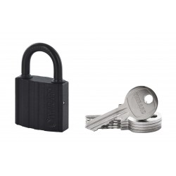 Λουκέτο BLACK-LOCK 32 χιλ. μαύρο με 5 κλειδιά THIRARD THIRARD - 1