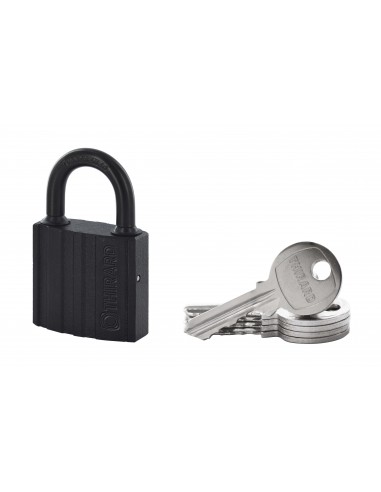 Λουκέτο BLACK-LOCK 32 χιλ. μαύρο με 5 κλειδιά THIRARD THIRARD - 1