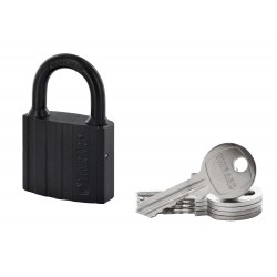 Λουκέτο BLACK-LOCK 50 χιλ. μαύρο με 5 κλειδιά THIRARD THIRARD - 1