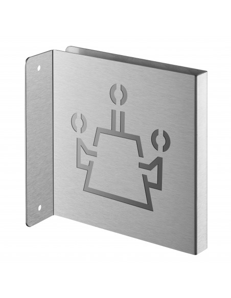 Πινακίδα σήμανσης αίθουσας συσκέψεων 120x120 mm ανοξείδωτη βιδωτή κάθετη THIRARD THIRARD - 1