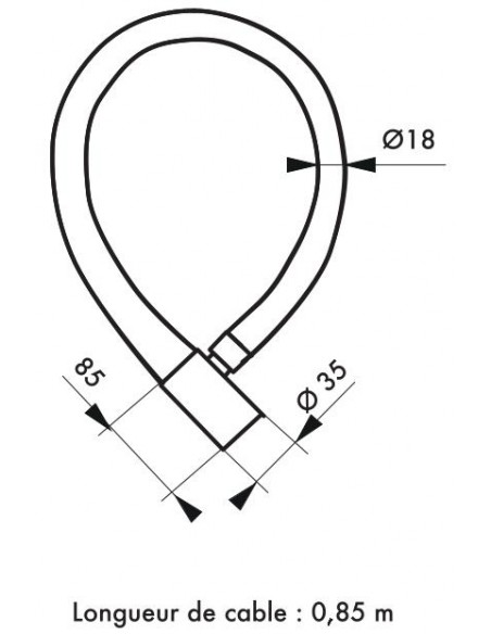 Αλυσίδα μηχανής Φ18 x 0,85μ. - 2 κλειδιά THIRARD THIRARD - 2