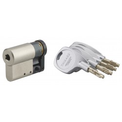 Κύλινδρος υπερασφαλείας μισός COBRA2+ - 33 x 10 - 4 κλειδιά THIRARD THIRARD - 1