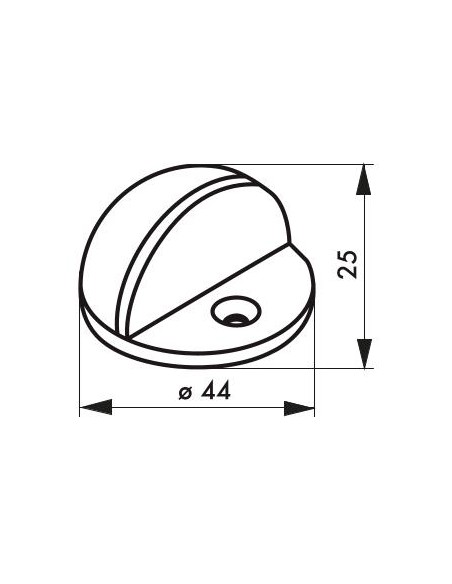 Στοπ πόρτας ημικύκλιο THIRARD THIRARD - 2