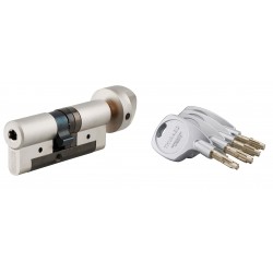 Κύλινδρος υπερασφαλείας COBRA2+ με πομολάκι - 43 x 33 - 4 κλειδιά THIRARD THIRARD - 1