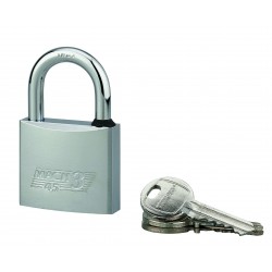 Λουκέτο MACH3 χρωμέ 45 χιλ. λαιμός inox - 3 κλειδιά THIRARD THIRARD - 1