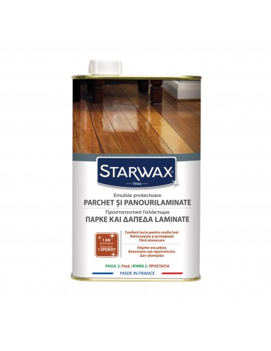 Προστατευτικό γαλάκτωμα παρκέ & laminate 1L STARWAX STARWAX - 1