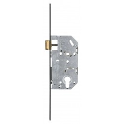 Κλειδαριά χωνευτή κυλίνδρου μαύρη MONOMAX NF 50 x 70 με μεγάλη λάμα THIRARD THIRARD - 1 2