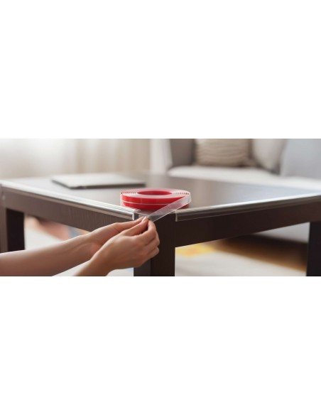 Αυτοκόλλητη ταινία προστασίας PVC κόκκινη 6m x 10mm x 2.7mm THIRARD THIRARD - 3