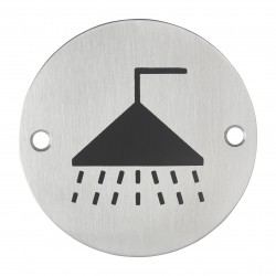 Ταμπελάκι Φ76 inox βιδωτό - μπάνιο THIRARD THIRARD - 1