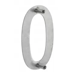 Ταμπελάκι αριθμός 0 100 χιλ. inox βιδωτό THIRARD THIRARD - 1 2