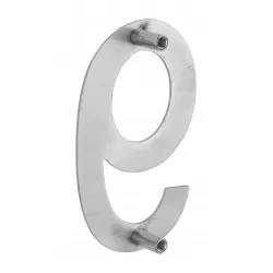 Ταμπελάκι αριθμός 9 100 χιλ. inox βιδωτό THIRARD THIRARD - 1 2