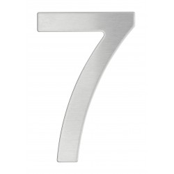 Ταμπελάκι αριθμός 7 76 χιλ. inox αυτοκόλλητο THIRARD THIRARD - 1