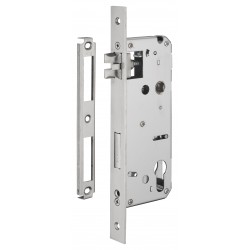 Κλειδαριά χωνευτή 50 x 85 τετράγωνη πλάκα inox THIRARD THIRARD - 1