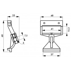 Κλειδαριά επισήμανσης διακόπτη 41 X 15,8 THIRARD THIRARD - 1 2