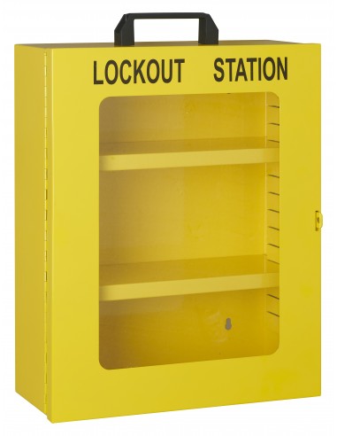 Φορητό μεταλλικό ντουλάπι τακτοποίησης εξοπλισμού lockout 360Χ450Χ155 THIRARD