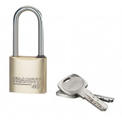 Λουκέτο TRANSIT 2 40 χιλ. μακρύλαιμο inox - 2 κλειδιά THIRARD THIRARD - 1