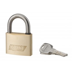 Λουκέτο TRANSIT 2 60 χιλ. λαιμός inox - 2 κλειδιά THIRARD THIRARD - 1