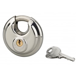 Λουκέτο στρογγυλό ASTRA 70 χιλ. λαιμός inox - 2 κλειδιά THIRARD THIRARD - 1