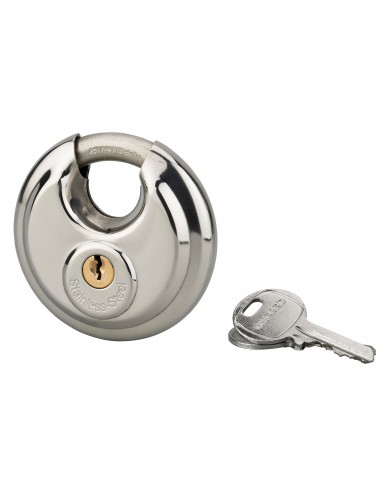 Λουκέτο στρογγυλό ASTRA 70 χιλ. λαιμός inox - 2 κλειδιά THIRARD THIRARD - 1