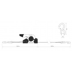 Ιμάντας πρόσδεσης  αυτόματος  25mm x 3,50m THIRARD THIRARD - 1 2