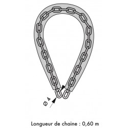 Αλυσίδα μηχανής LOOPS Φ6 χιλ. x 0,9 μ. THIRARD THIRARD - 1 2