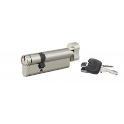 Κύλινδρος ασφαλείας HG5+ με πομολάκι 60X30 νίκελ - 3 κλειδιά THIRARD THIRARD - 1