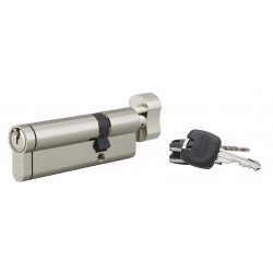 Κύλινδρος ασφαλείας HG5+ με πομολάκι 30X60 νίκελ - 3 κλειδιά THIRARD THIRARD - 1
