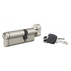 Κύλινδρος ασφαλείας HG5+ με πομολάκι 30X55 νίκελ - 3 κλειδιά THIRARD THIRARD - 1