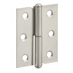 Μεντεσές ατσάλινος νίκελ 50X40 Δ THIRARD THIRARD - 1