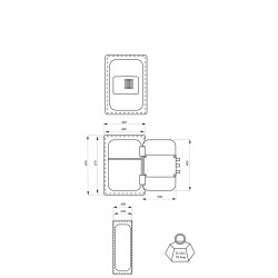 Χρηματοκιβώτιο με συνδυασμό 430X490X350 THIRARD THIRARD - 1 2
