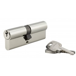 Κύλινδρος STD 40 x 45 νίκελ - 3 κλειδιά THIRARD THIRARD - 1