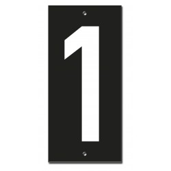 Ταμπελάκι αριθμός 1 56 x 120 χιλ. βιδωτό THIRARD THIRARD - 1