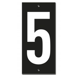 Ταμπελάκι αριθμός 5 56 x 120 χιλ. βιδωτό THIRARD THIRARD - 1