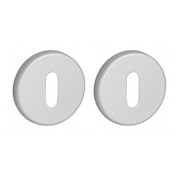 Ροζέτα στρογγυλή ζεύγος CANOPEE Φ50 μεσόπορτας ασημί THIRARD THIRARD - 1