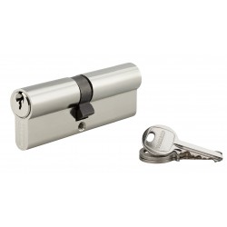 Κύλινδρος SA 40 x 45 νίκελ - 3 κλειδιά THIRARD THIRARD - 1