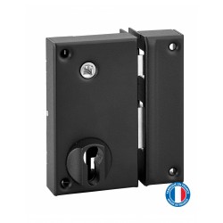 Κλειδαριά κουτιαστή οριζόντια δεξιά 75x130 κέντρο 45mm με υποδοχή κυλίνδρου europrofile και πόμολου THIRARD THIRARD - 1