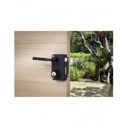 Κλειδαριά κουτιαστή 75 x 130 mm με σύρτη εσωτερικά δεξιά - 3 κλειδιά THIRARD THIRARD - 1 2