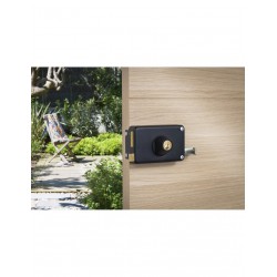 Κλειδαριά κουτιαστή 140 x 88 mm με σύρτη εσωτερικά αριστερή - 3 κλειδιά THIRARD THIRARD - 1 2