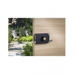Κλειδαριά κουτιαστή 140 x 88 mm με σύρτη εσωτερικά αριστερή - 3 κλειδιά THIRARD THIRARD - 1 2