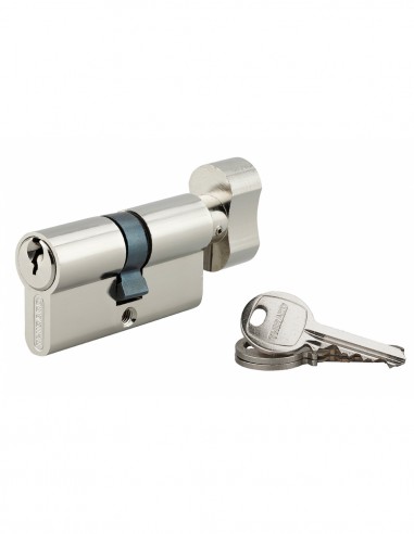 Κύλινδρος SA με πόμολο 30 x 30 νίκελ - 3 κλειδιά KEY ALIKE THIRARD THIRARD - 1