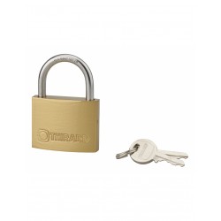 Λουκέτο TYPE1 ορειχάλκινο 45 χιλ. 2 κλειδιά KEY ALIKE THIRARD THIRARD - 1