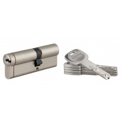 Κύλινδρος ασφαλείας TRANSIT 1 νίκελ - 40 x 55 - 5 μακριά κλειδιά - διπλής λειτουργίας THIRARD THIRARD - 1
