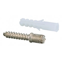 Στοπ πόρτας Φ25 x 42 χιλ. άσπρο THIRARD THIRARD - 1 2