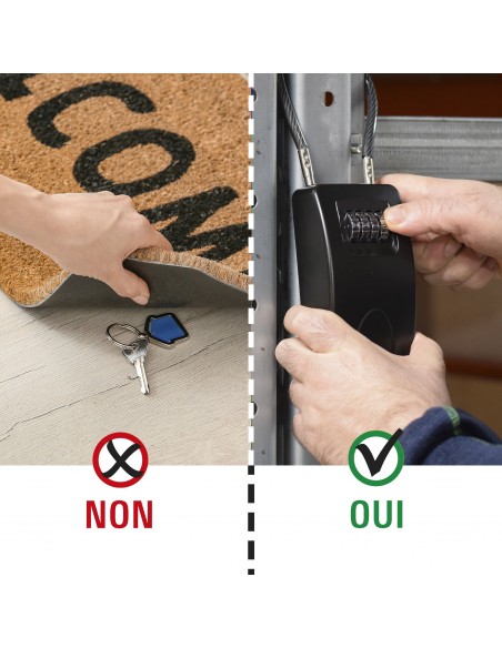 Κλειδοθήκη μεταλλική 130x75x47 καλωδίου με συνδυασμό THIRARD THIRARD - 10