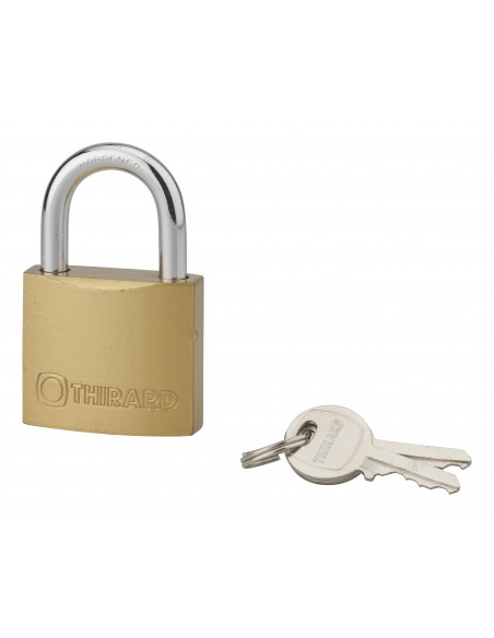 Λουκέτο TYPE1+ ορειχάλκινο 40 χιλ. 2 κλειδιά KEY ALIKE THIRARD THIRARD - 1