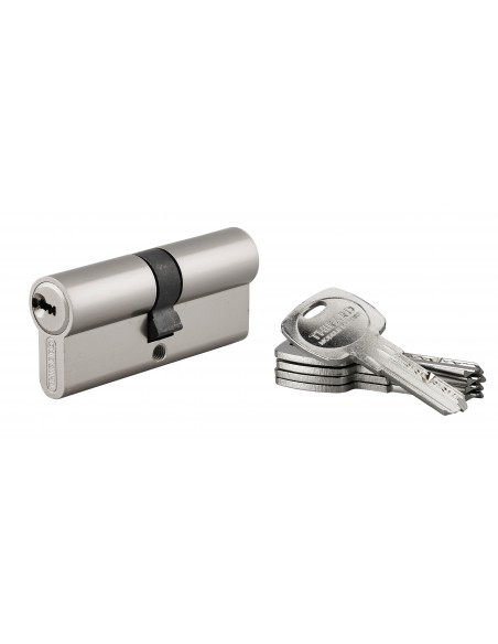Κύλινδρος ασφαλείας TRAFIC 6 νίκελ - 35 x 35 - 5 κλειδιά THIRARD THIRARD - 1