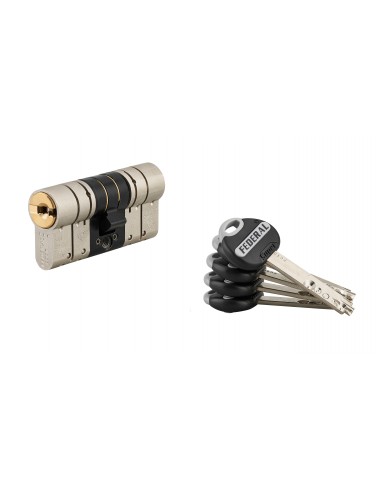 Κύλινδρος υπερασφαλείας FEDERAL 2 - 30 x 30 - 5 κλειδιά THIRARD THIRARD - 1